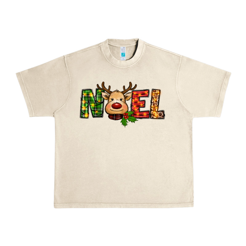 Reindeer Noel Christmas Urban Heavy Tee by RanaPortraitStore | Teevron