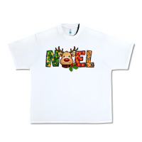 White reindeer noel christmas Urban Heavy Tee - RanaPortraitStore