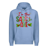 Colony Blue im the sassy one Premium Hoodie - MaliasSmallBusiness