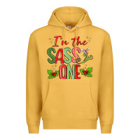 Mustard im the sassy one Premium Hoodie - MaliasSmallBusiness