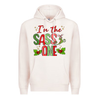 Pale Pink im the sassy one Premium Hoodie - MaliasSmallBusiness