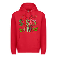 Red im the sassy one Premium Hoodie - MaliasSmallBusiness