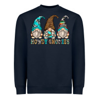 Navy howdy gnomies Heavyweight Sweatshirt - Zillion Design Studio