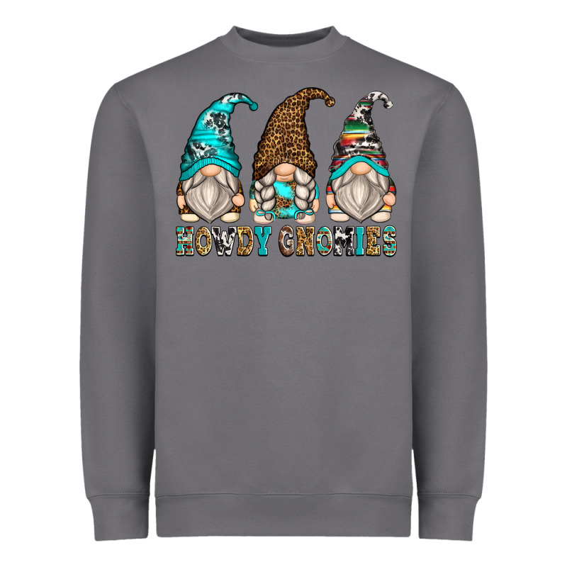 Howdy Gnomies Heavyweight Sweatshirt by Zillion Design Studio | Teevron