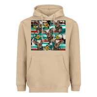 Mushroom western horseshoe sunflower brown cow Heavyweight Hoodie - BarkalooDesign