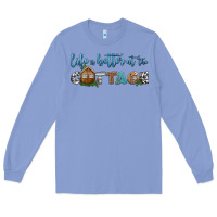 Colony Blue life is better at the cottage Long Sleeve Tee - HRA Design Shop