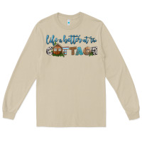 Mushroom life is better at the cottage Long Sleeve Tee - HRA Design Shop