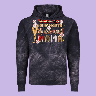 Somebody's Loud Mouth Baseball Vintage Hoodie Designed By Jahusdesignshop