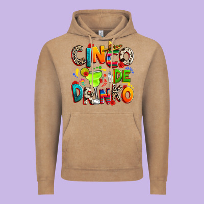 Vintage Hoodie Cinco de drinko