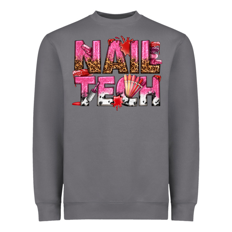Nail Tech Heavyweight Sweatshirt by texasbilliewilder | Teevron