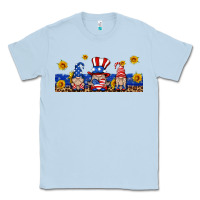 Dusty Blue usa gnome libbey cup Classic Tee - HRA Design Shop