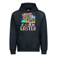 Navy happy easter train Urban Hoodie - Artiststas