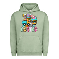 Pigment Oil Green happy easter train Urban Hoodie - Artiststas