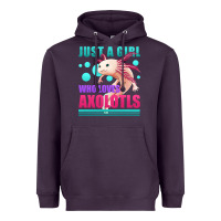 Plum just a girl who loves axolotls Heavyweight Hoodie - Jasminsmagicworld