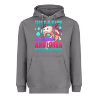 Storm just a girl who loves axolotls Heavyweight Hoodie - Jasminsmagicworld