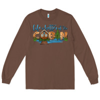 Chestnut life is better at the cabin Long Sleeve Tee - HRA Design Shop