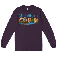 Plum life is better at the cabin Long Sleeve Tee - HRA Design Shop