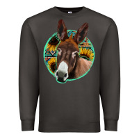 Smoke aztec backsground donkey Premium Sweatshirt - Jasminsmagicworld