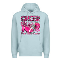 Blue Mist cheer for the cure Premium Hoodie - MaliasSmallBusiness