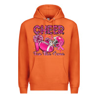 Carrot cheer for the cure Premium Hoodie - MaliasSmallBusiness
