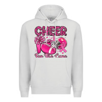 Dove Grey cheer for the cure Premium Hoodie - MaliasSmallBusiness