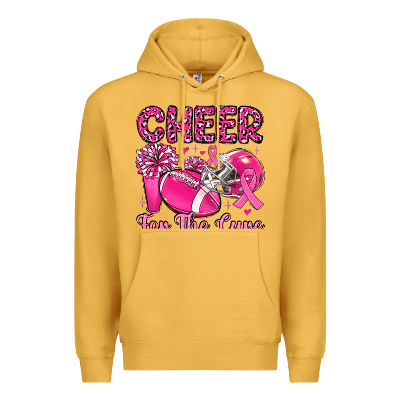 Cheer For The Cure Premium Hoodie by MaliasSmallBusiness | Teevron