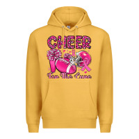 Mustard cheer for the cure Premium Hoodie - MaliasSmallBusiness