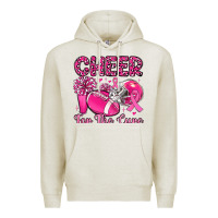 Oatmeal Heather cheer for the cure Premium Hoodie - MaliasSmallBusiness