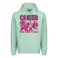 Seafoam cheer for the cure Premium Hoodie - MaliasSmallBusiness