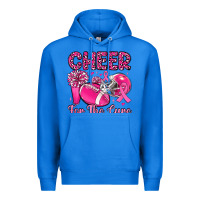 True Royal cheer for the cure Premium Hoodie - MaliasSmallBusiness