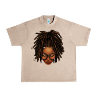 French Oak afro locs messy bun Urban Heavy Tee - texasbilliewilder