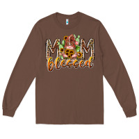 Chestnut mom blessed Long Sleeve Tee - RacoonDesign