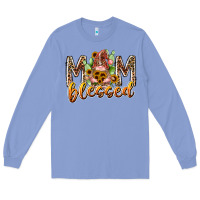 Colony Blue mom blessed Long Sleeve Tee - RacoonDesign