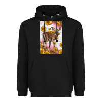 Western Cute Baby Deer Fawn Heavyweight Hoodie | Teevron