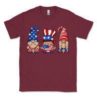 Burgundy usa gnome Classic Tee - HRA Design Shop