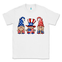 White usa gnome Classic Tee - HRA Design Shop