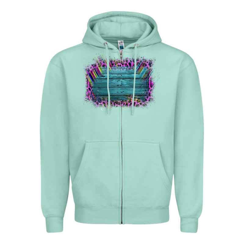 Aztec Wood Leopard Frame Zipper Hoodie by Bettercallsaul | Teevron