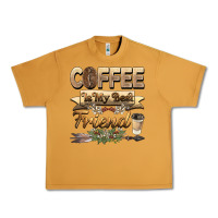 Peanut Butter coffee is my best friend Urban Heavy Tee - BarkalooDesign