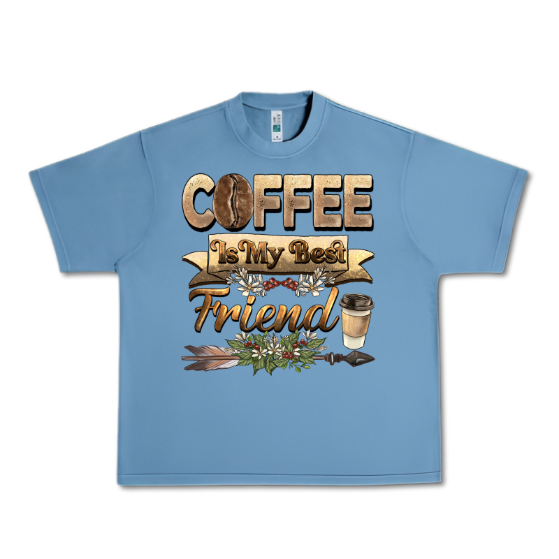 Coffee Is My Best Friend Urban Heavy Tee by BarkalooDesign | Teevron