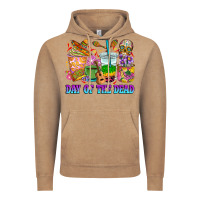 Vintage Coffee Day of the dead coffee cups Vintage Hoodie - RanaPortraitStore