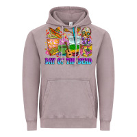 Vintage Zinc Day of the dead coffee cups Vintage Hoodie - RanaPortraitStore