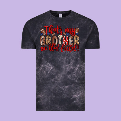 That S My Brother On That Field Vintage Tee Designed By Zillion Design Studio