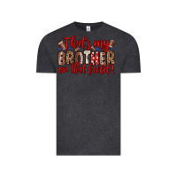 Vintage Black that s my brother on that field Vintage Tee - Zillion Design Studio