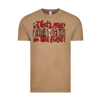 Vintage Coffee that s my brother on that field Vintage Tee - Zillion Design Studio