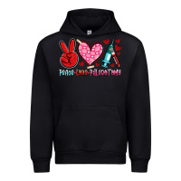 Black peace love phlebotomy Urban Hoodie - Artiststas