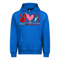 Cobalt peace love phlebotomy Urban Hoodie - Artiststas