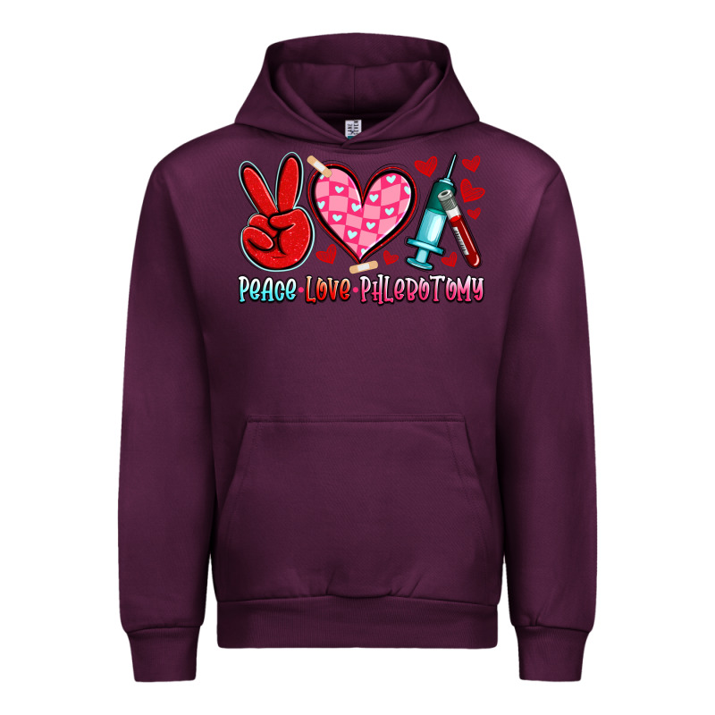 Peace Love Phlebotomy Urban Hoodie by Artiststas | Teevron