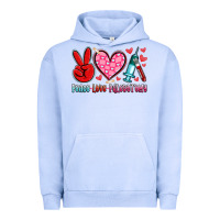 Pigment Grape Ice peace love phlebotomy Urban Hoodie - Artiststas