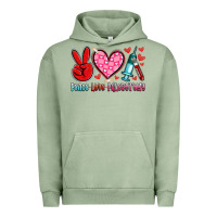 Pigment Oil Green peace love phlebotomy Urban Hoodie - Artiststas