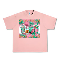 Salmon nurse coffee cups Urban Heavy Tee - Zillion Design Studio